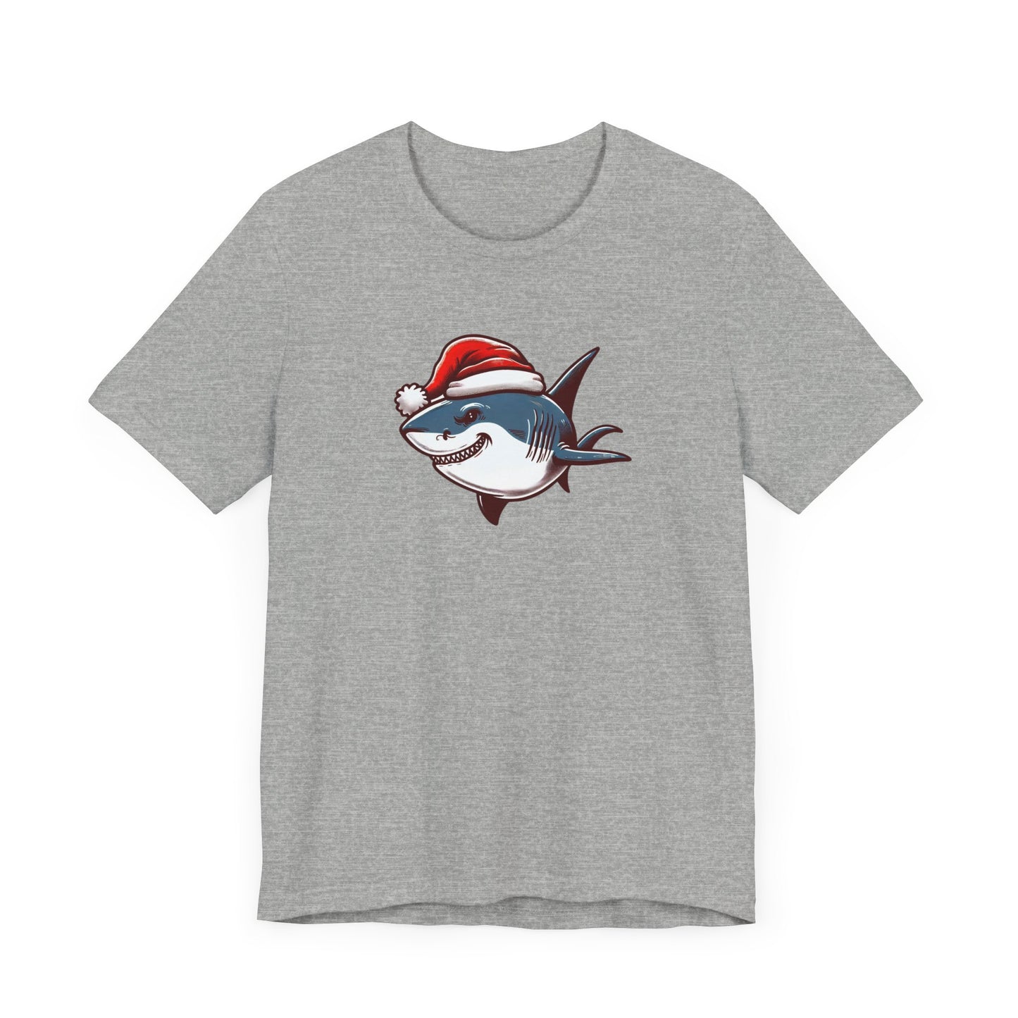 Festive Shark Short Sleeve Tee