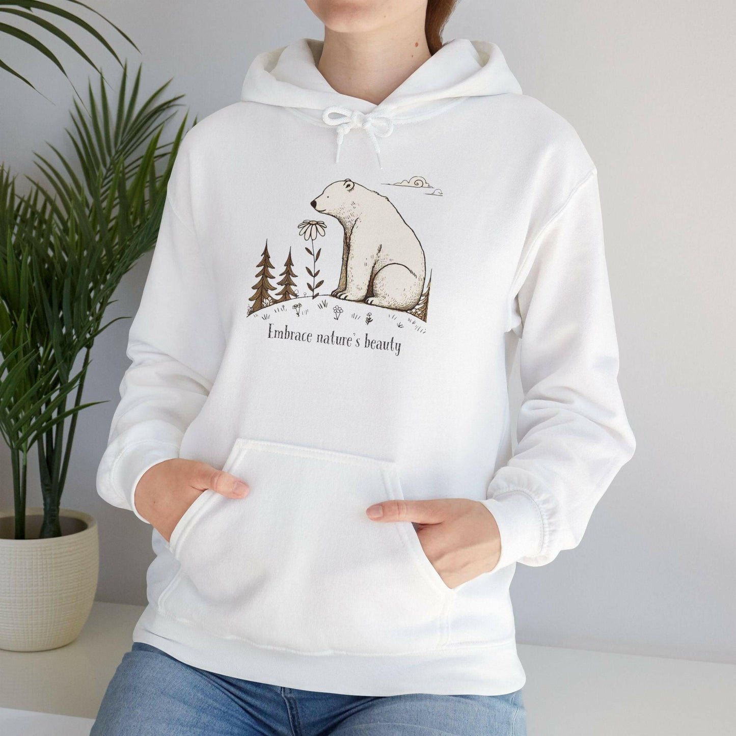 Polar Bear Nature's Beauty Hoodie