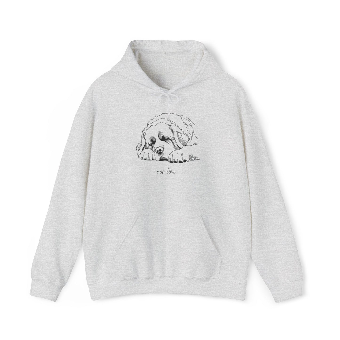 Saint Bernard 'nap time' Hooded Sweatshirt