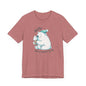 Whimsical Polar Bear Ice Cream Tee - Spread Joy and Positivity