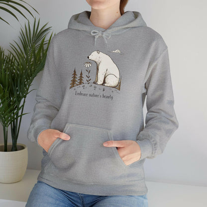 Polar Bear Nature's Beauty Hoodie