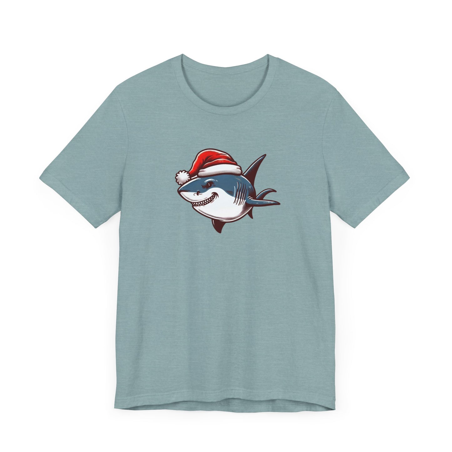 Festive Shark Short Sleeve Tee