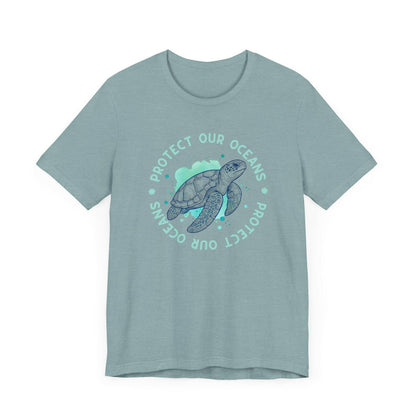 Protect Our Oceans Sea Turtle Tee