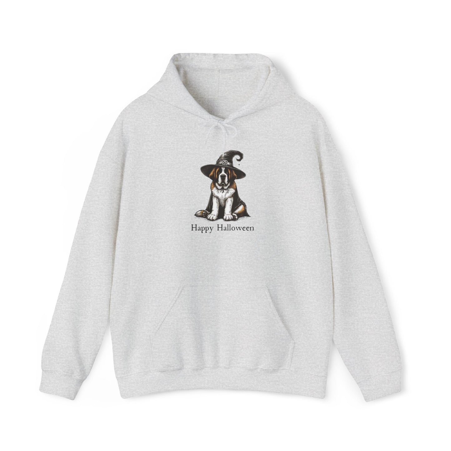 Saint Bernard Happy Halloween Unisex Hoodie