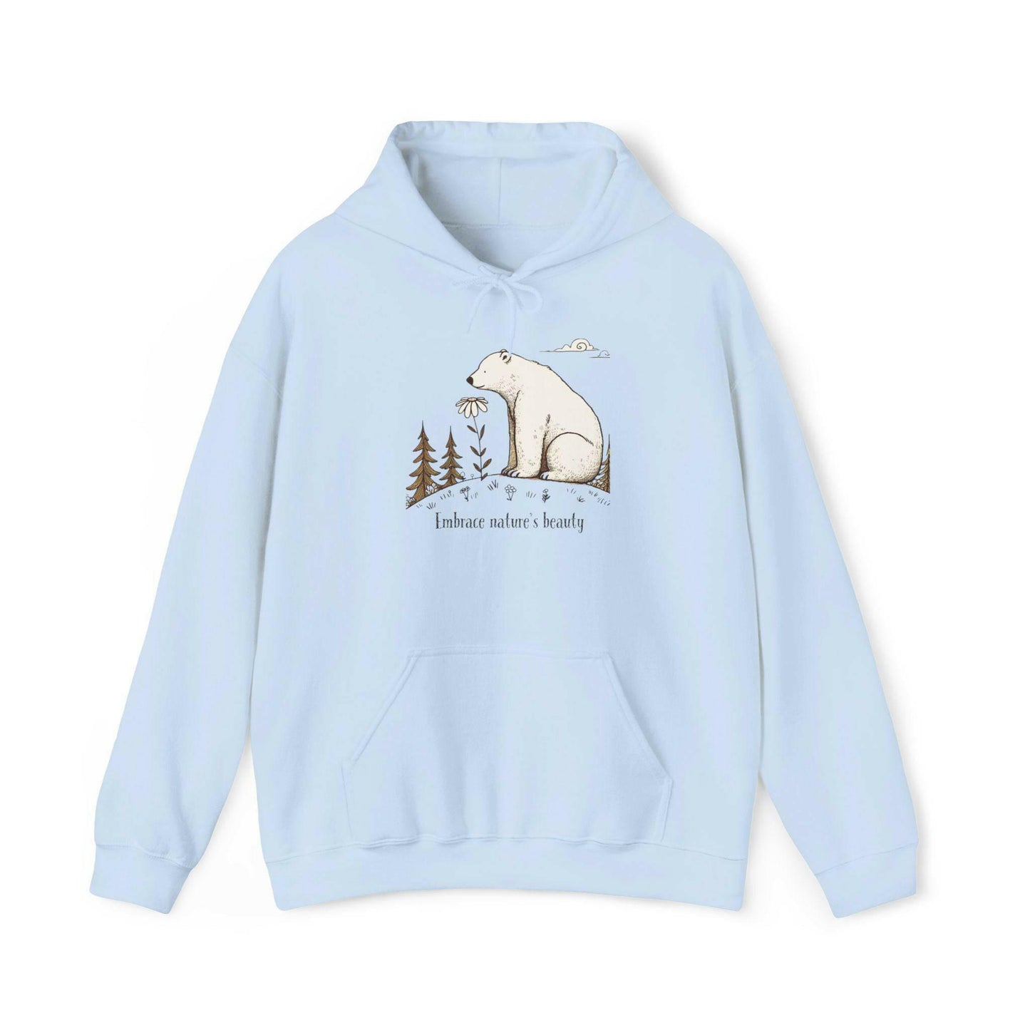 Polar Bear Nature's Beauty Hoodie