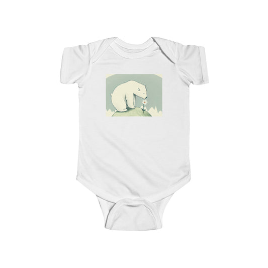 Polar Bear Graphic Infant Fine Jersey Bodysuit