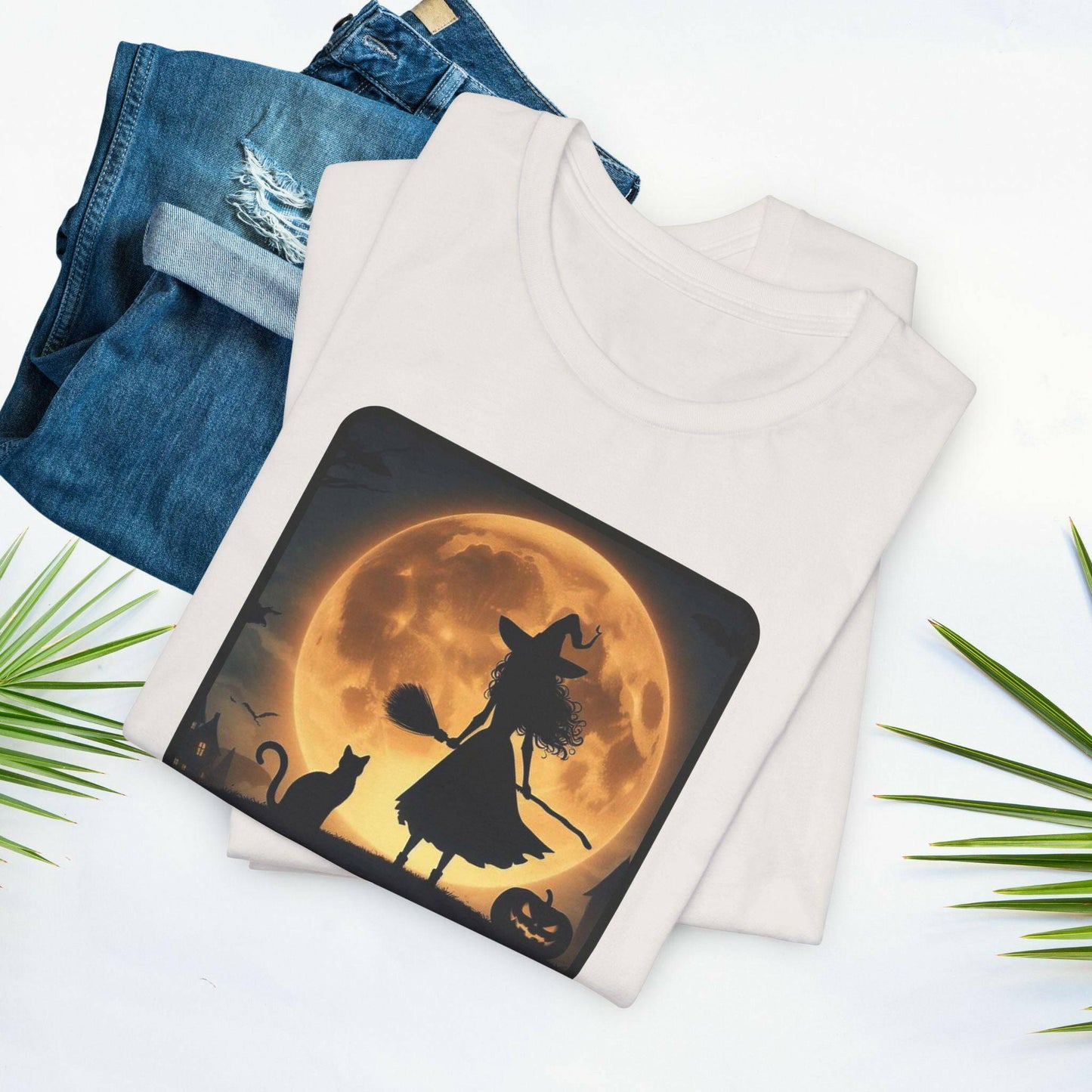 Halloween Witch T-Shirt - “In a World Full of Princesses Be a Witch” - Unisex Halloween Apparel-Unique Halloween Apparel