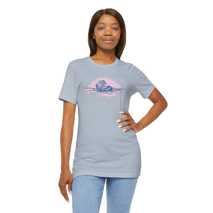 Sea Otter Drawing Monterey California Unisex Tee - Amesti Road