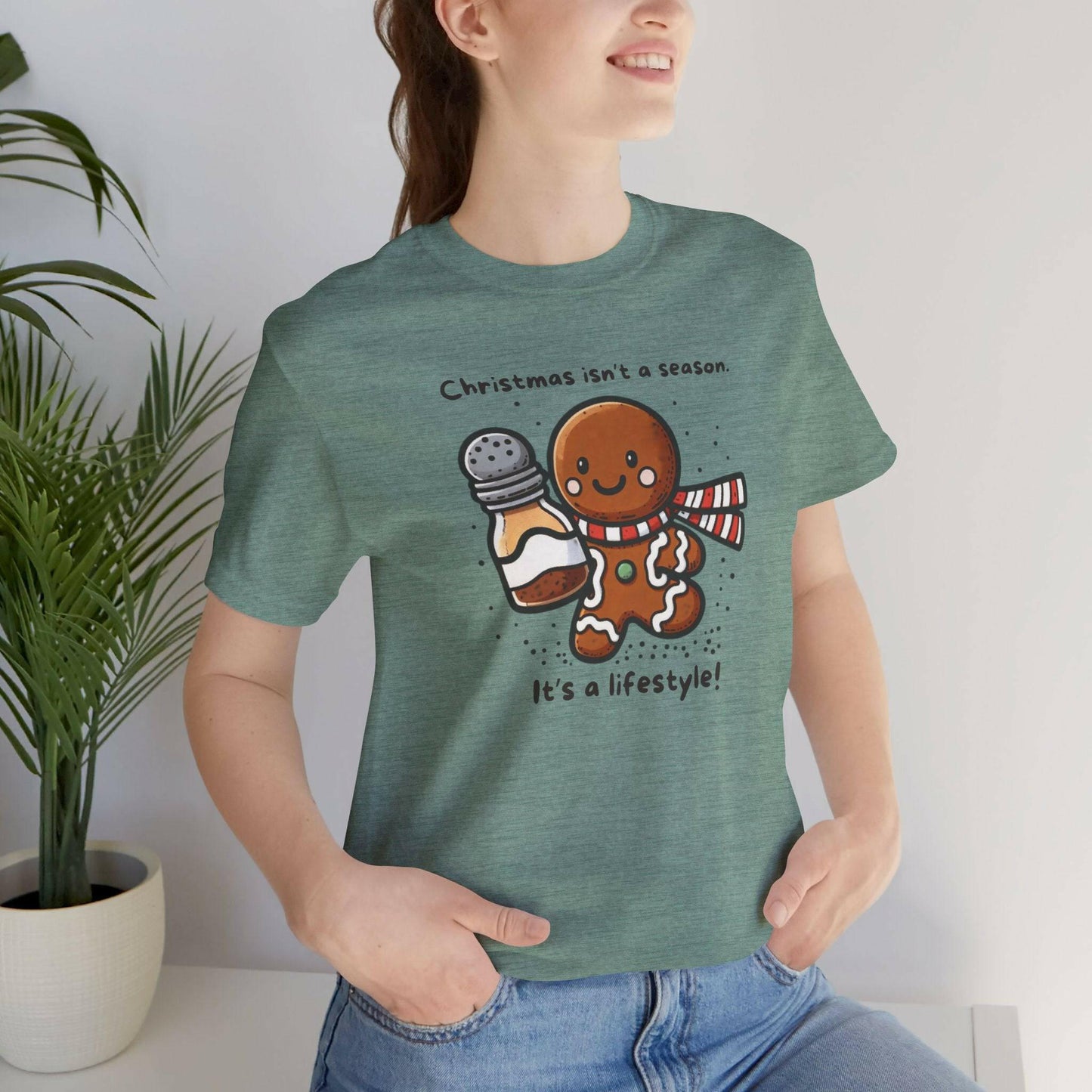 Christmas Gingerbread Man Tee