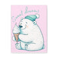 Polar Bear "sweet dreams" Canvas Gallery Wraps - Amesti Road