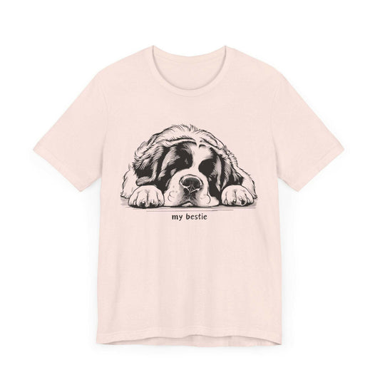 Saint Bernard 'my bestie' Tee