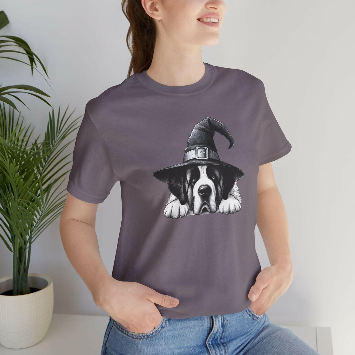 Halloween Saint Bernard Tee