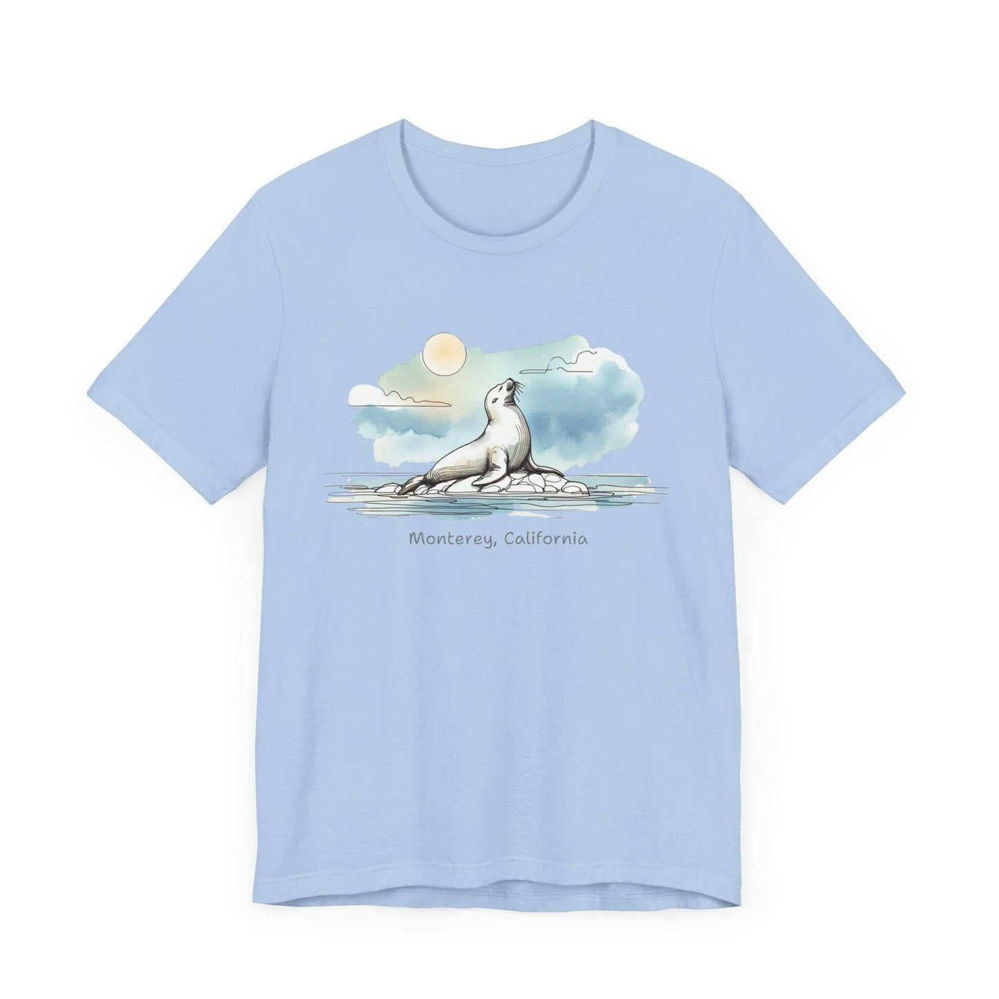 Monterey California Sea Lion Unisex Tee