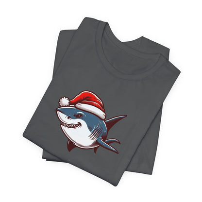 Festive Shark Short Sleeve Tee