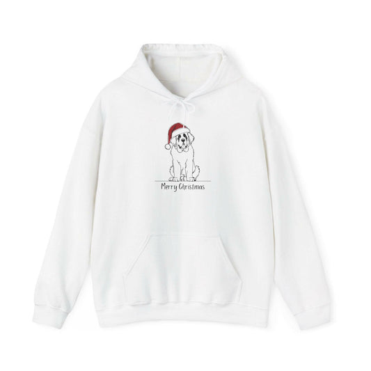 Merry Christmas Saint Bernard Hoodie