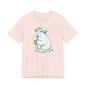 Whimsical Polar Bear Ice Cream Tee - Spread Joy and Positivity