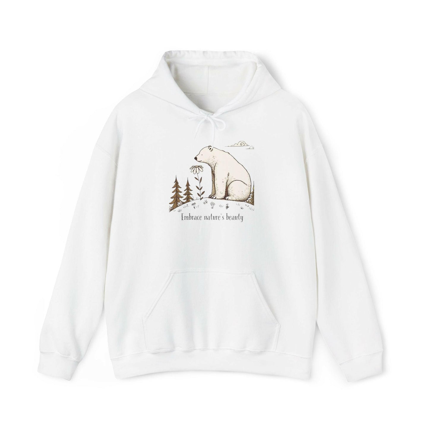 Polar Bear Nature's Beauty Hoodie