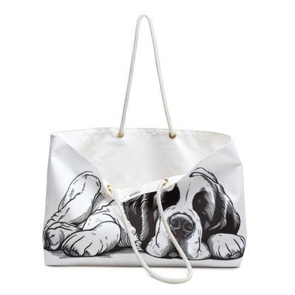 Saint Bernard Napping Weekender Bag - Amesti Road