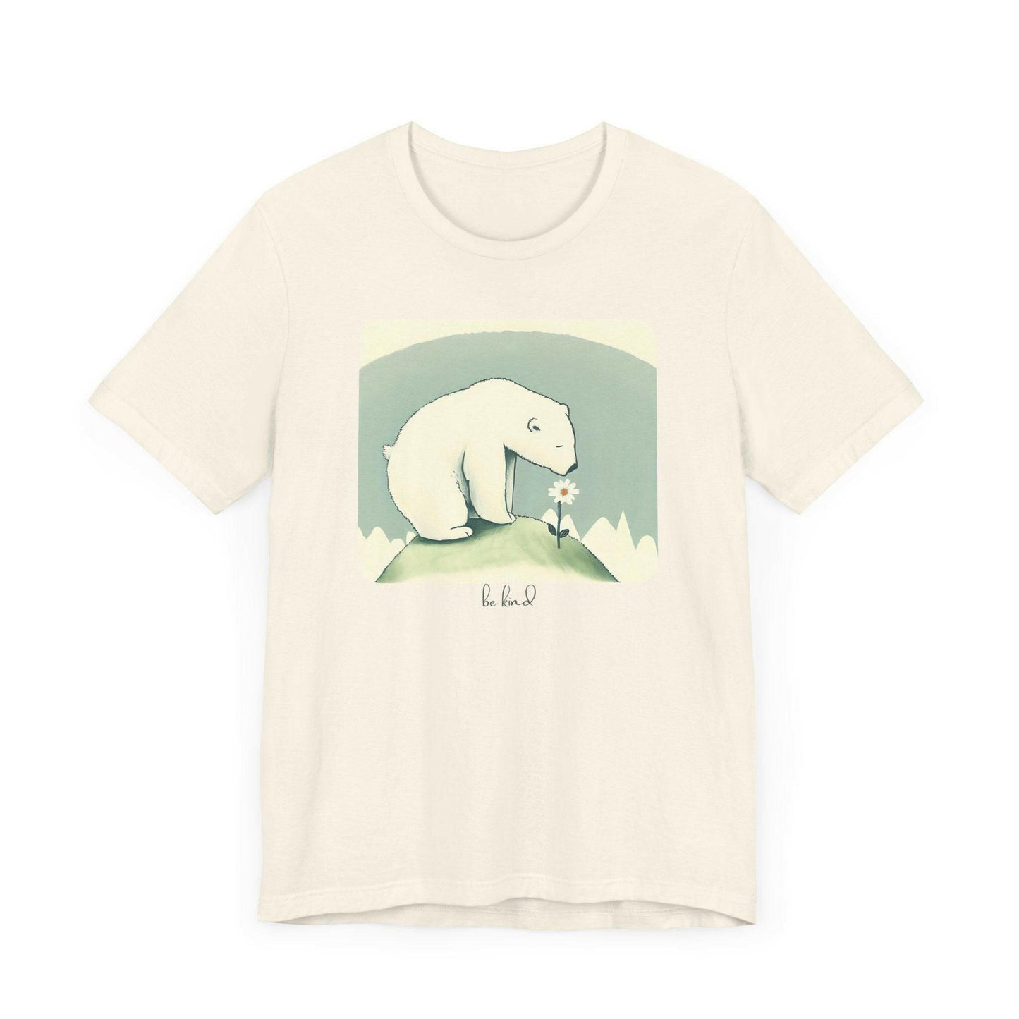 Polar Bear Daisy Unisex Tee