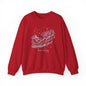 Santa's Sleigh Unisex Sweatshirt - Amesti Road