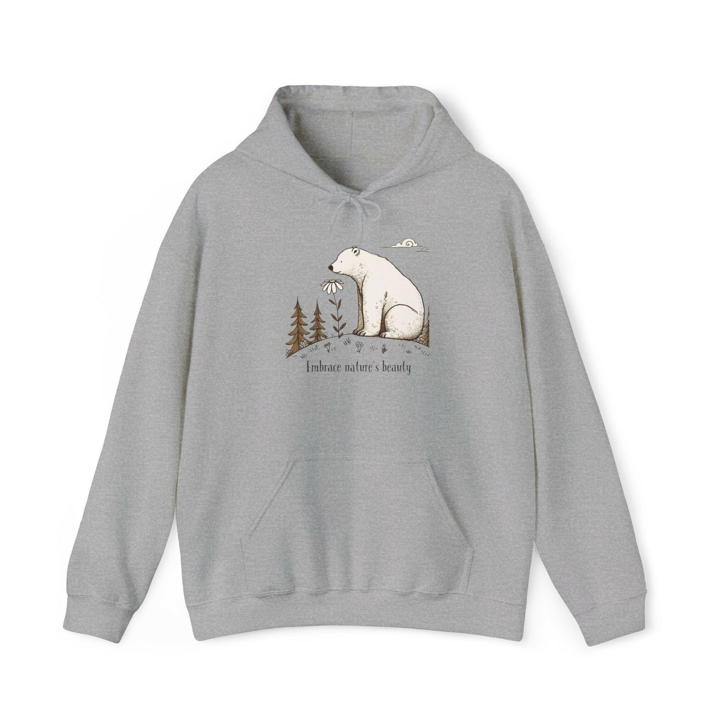 Polar Bear Nature's Beauty Hoodie