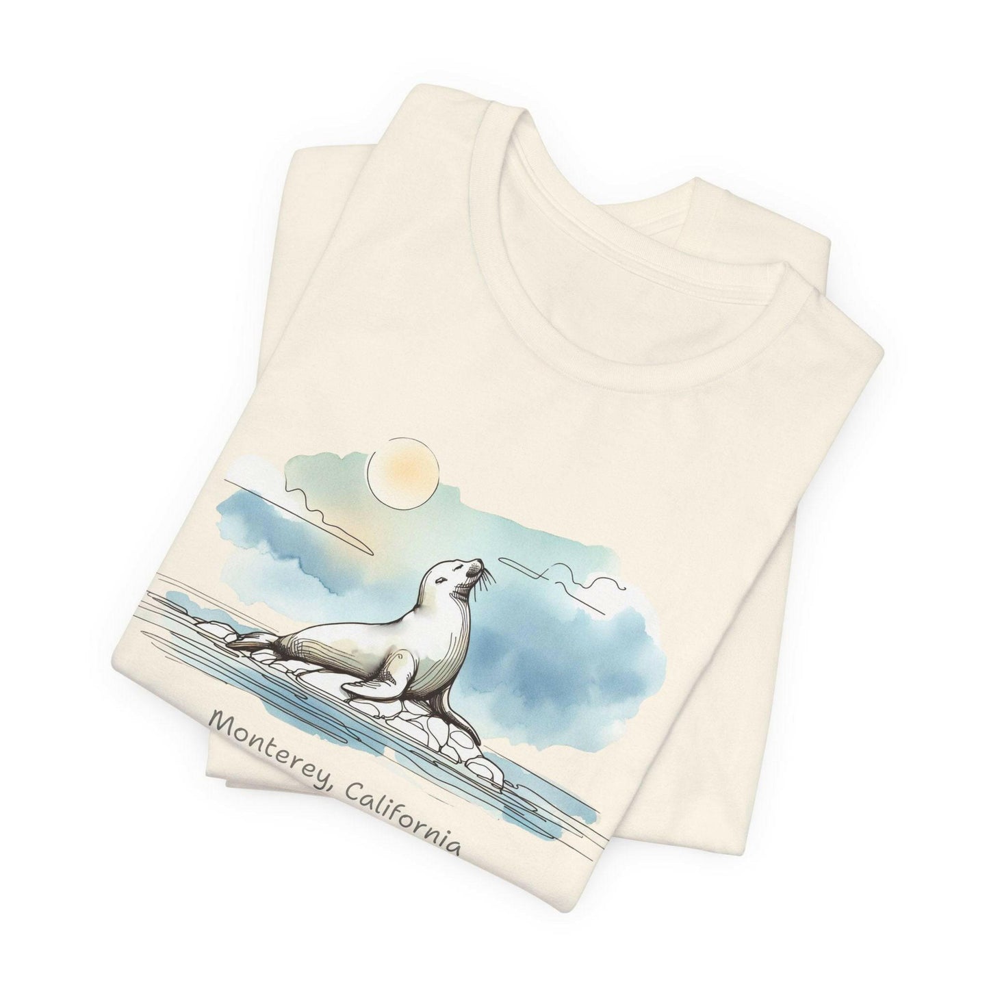 Monterey California Sea Lion Unisex Tee