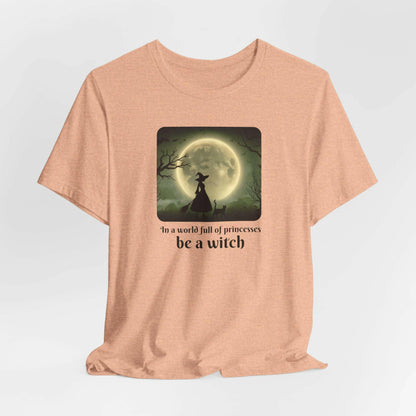 Be a Witch Halloween Unisex Jersey Short Sleeve Tee - Amesti Road