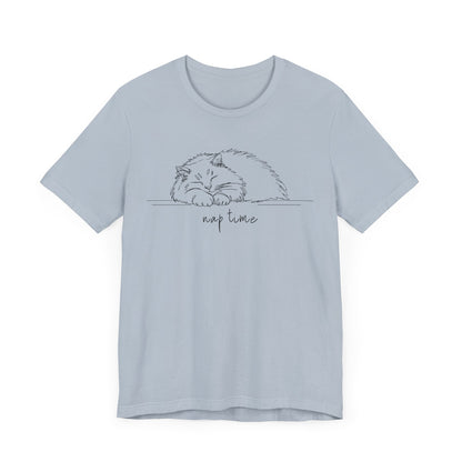 Fluffy Cat Nap Time Unisex Tee