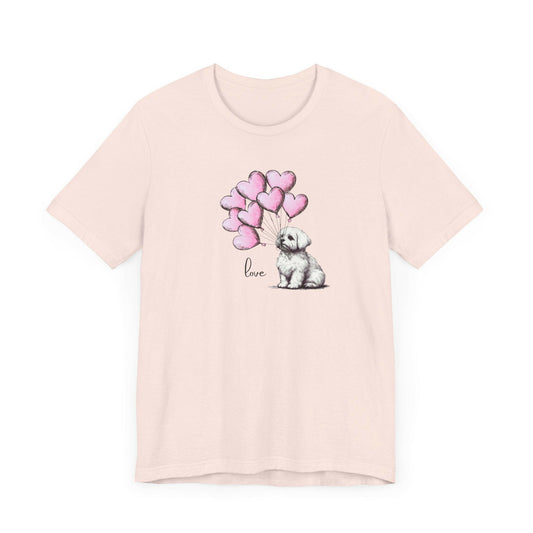 Maltese Dog Balloon Tee