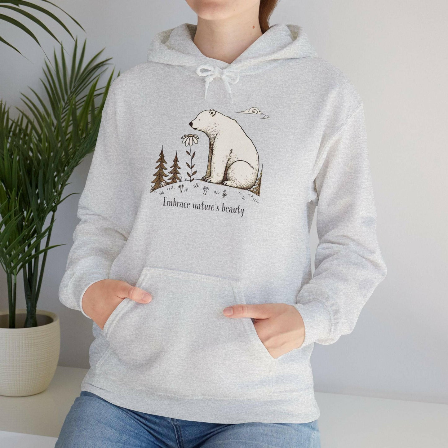 Polar Bear Nature's Beauty Hoodie