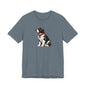 Saint Bernard Dog Valentine's Day Tee - Unisex T-Shirt