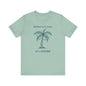 Tropical Christmas Tee- Hawaii Life Tropical Palm Tree