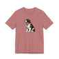 Saint Bernard Dog Valentine's Day Tee - Unisex T-Shirt