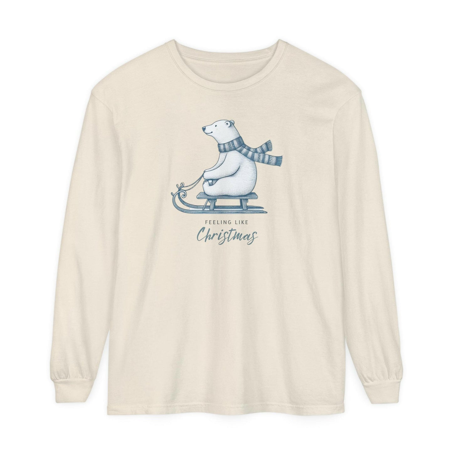 Christmas Cozy Polar Bear Long Sleeve T-Shirt