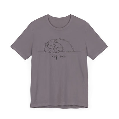 Fluffy Cat Nap Time Unisex Tee