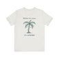 Tropical Christmas Tee- Hawaii Life Tropical Palm Tree