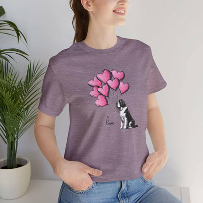 Saint Bernard Balloon Unisex Tee