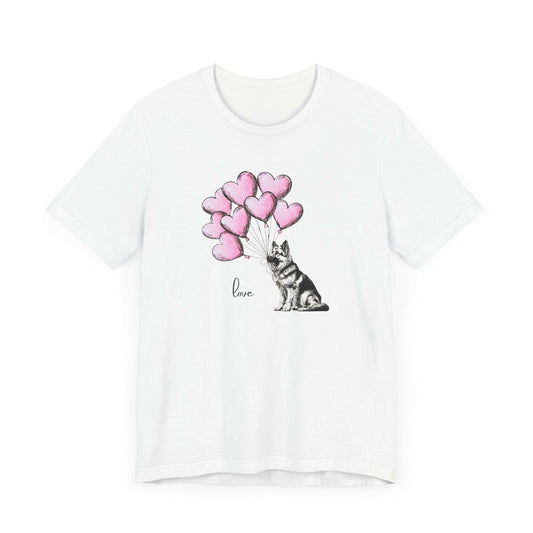 German Shephard Dog Lover Balloon Unisex Tee