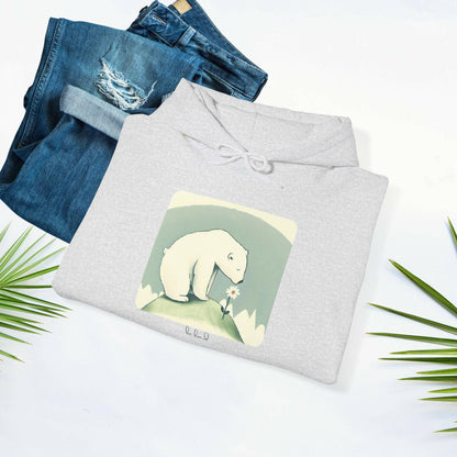 Polar Bear "be kind"Hoodie