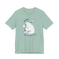 Whimsical Polar Bear Ice Cream Tee - Spread Joy and Positivity