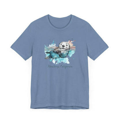 Monterey Otter Watercolor T-Shirt