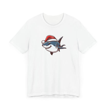 Festive Shark Short Sleeve Tee