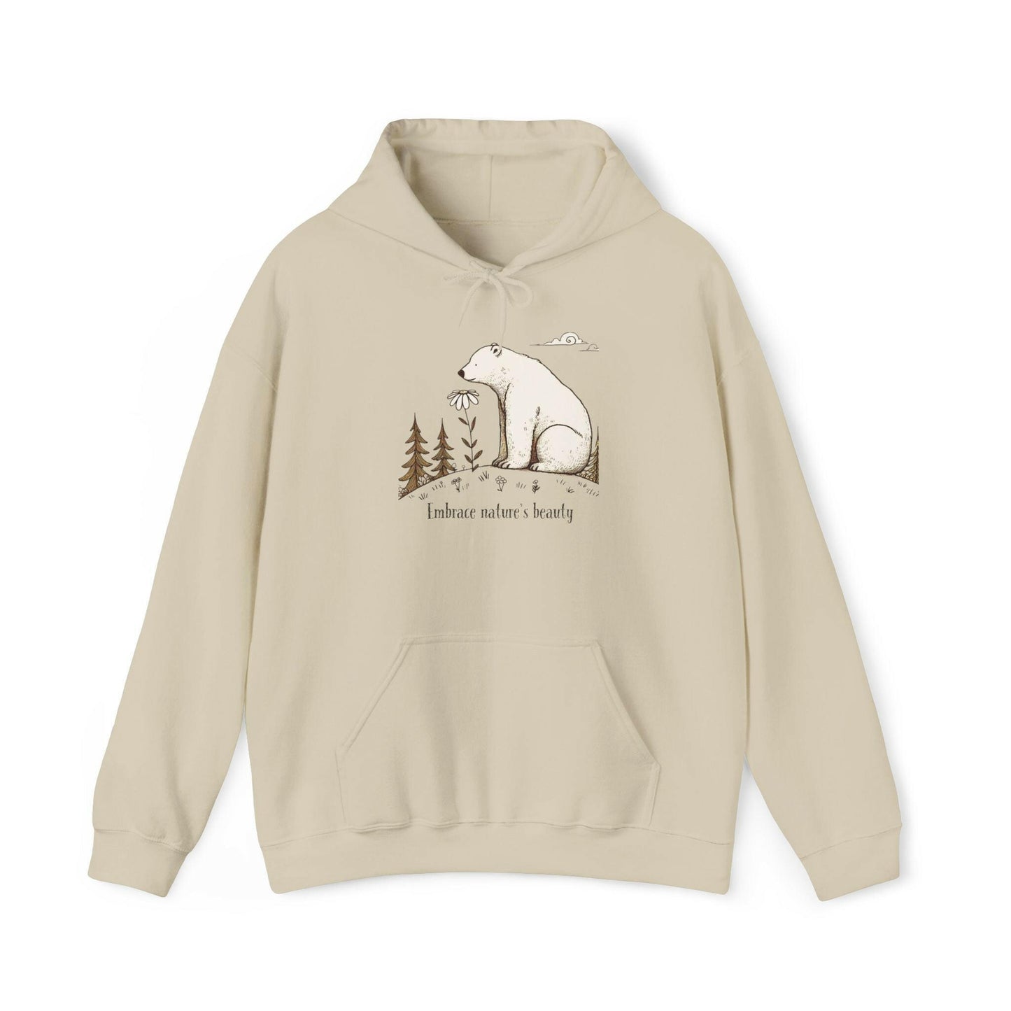 Polar Bear Nature's Beauty Hoodie