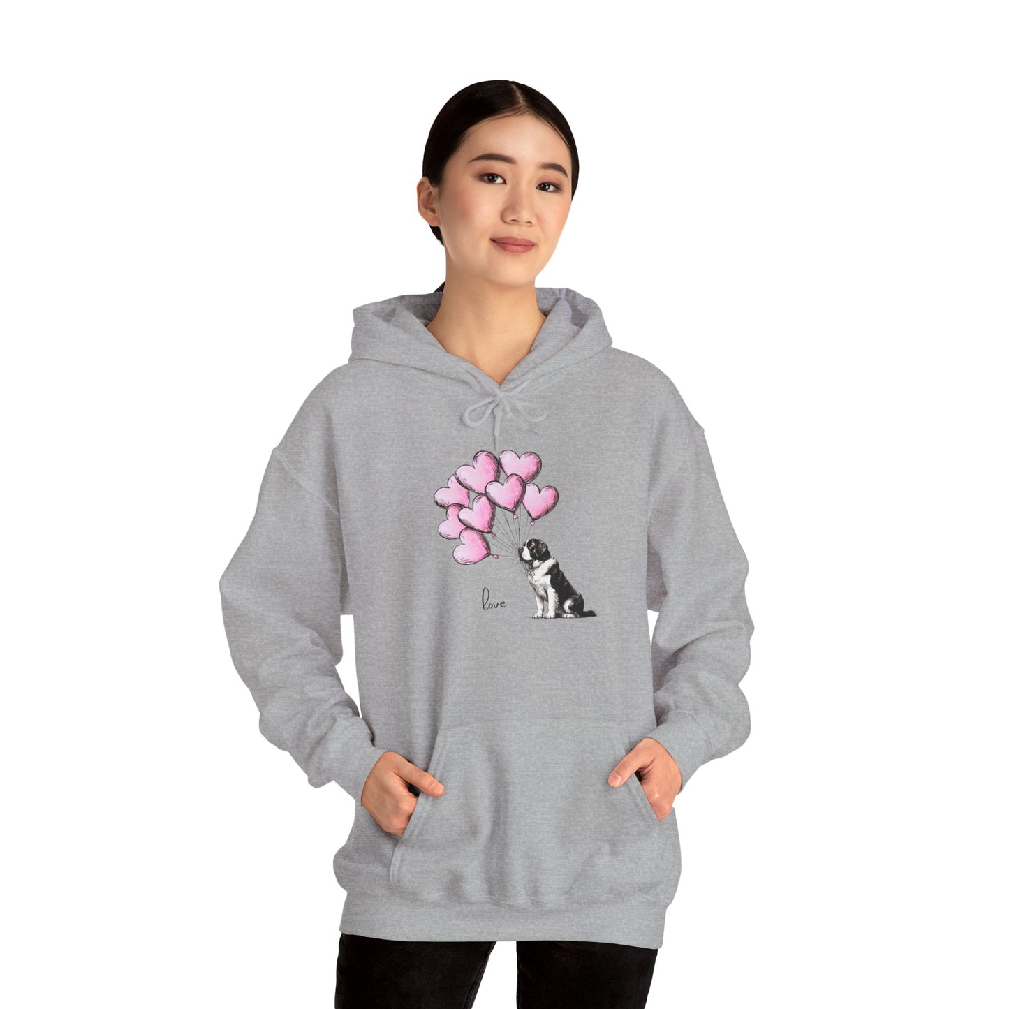 Saint Bernard Love Hoodie