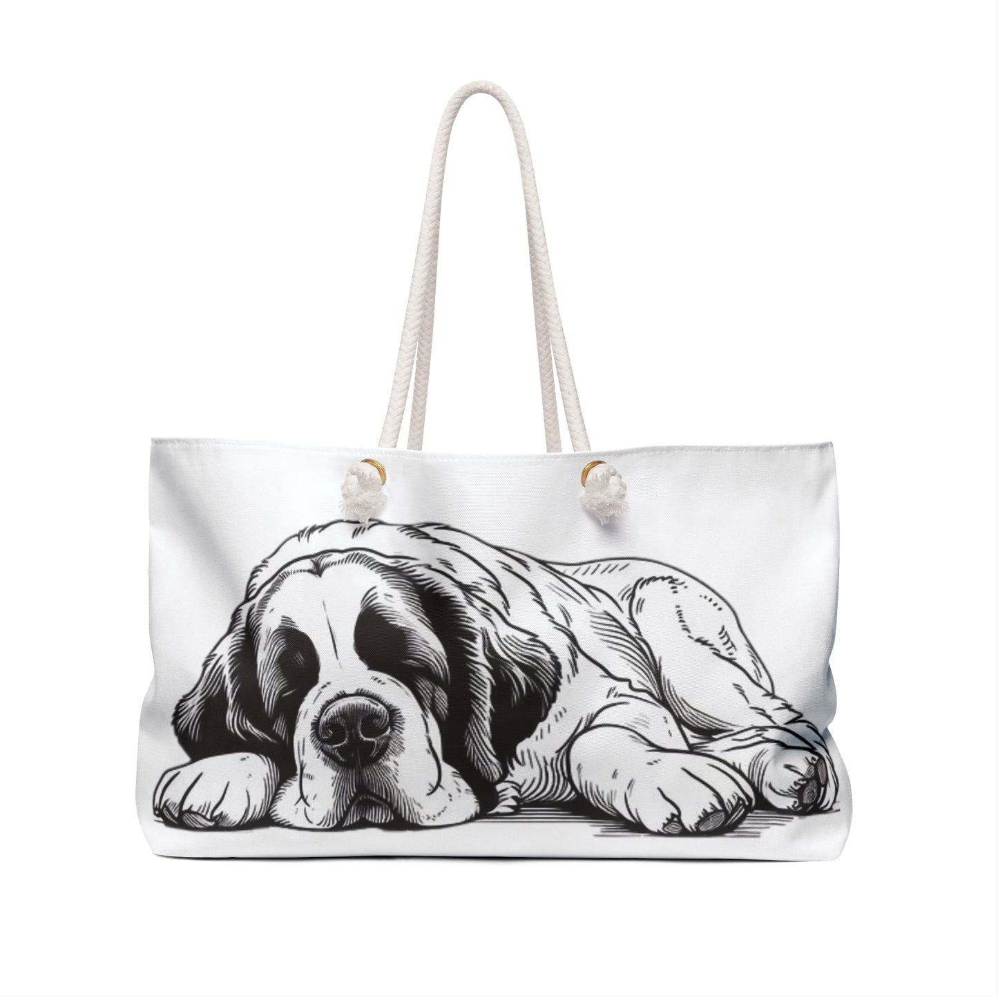 Saint Bernard Napping Weekender Bag - Amesti Road