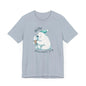 Whimsical Polar Bear Ice Cream Tee - Spread Joy and Positivity